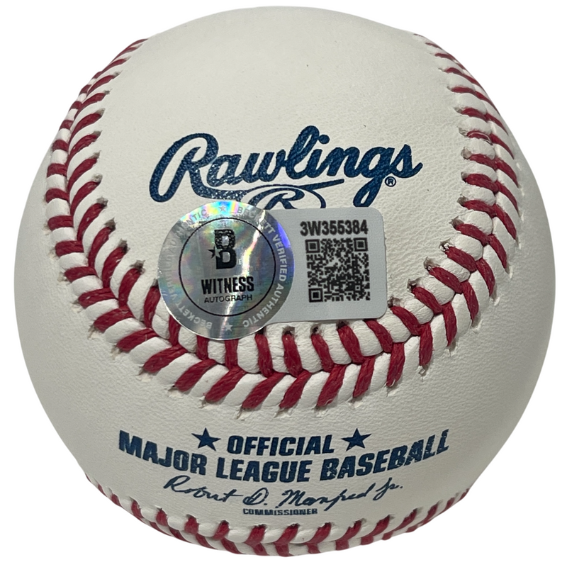 Frank Thomas Signed ROMLB Baseball w/ She'll Like it Too! + Insc Beckett BAS COA
