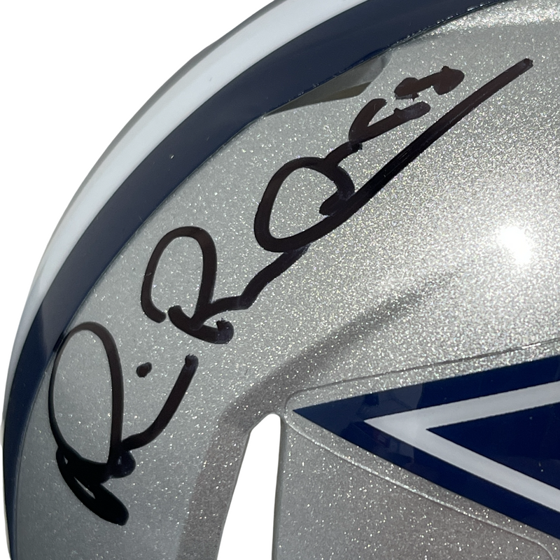 Michael Irvin Signed Autographed Dallas Cowboys Speed Mini Helmet JSA COA