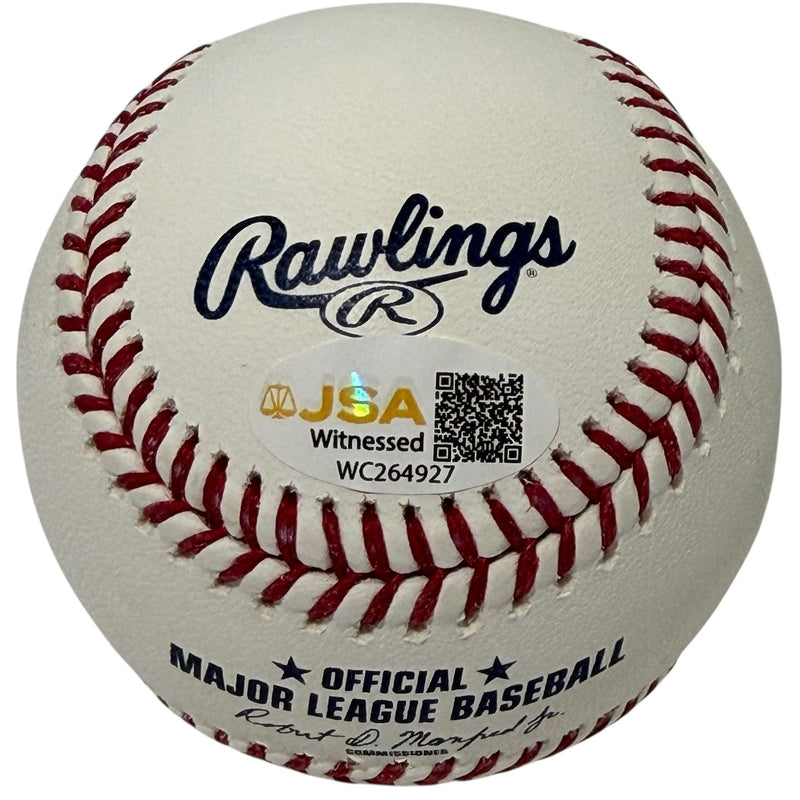 Jeff Reardon Signed Autographed ROMLB Baseball w/ 3 Insc JSA WITNESS COA