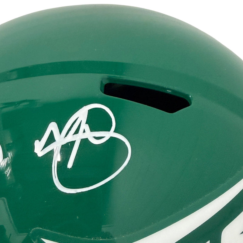 Minkah Fitzpatrick Signed Jets TB FS Full Size Helmet w/ Gang Green JSA W COA