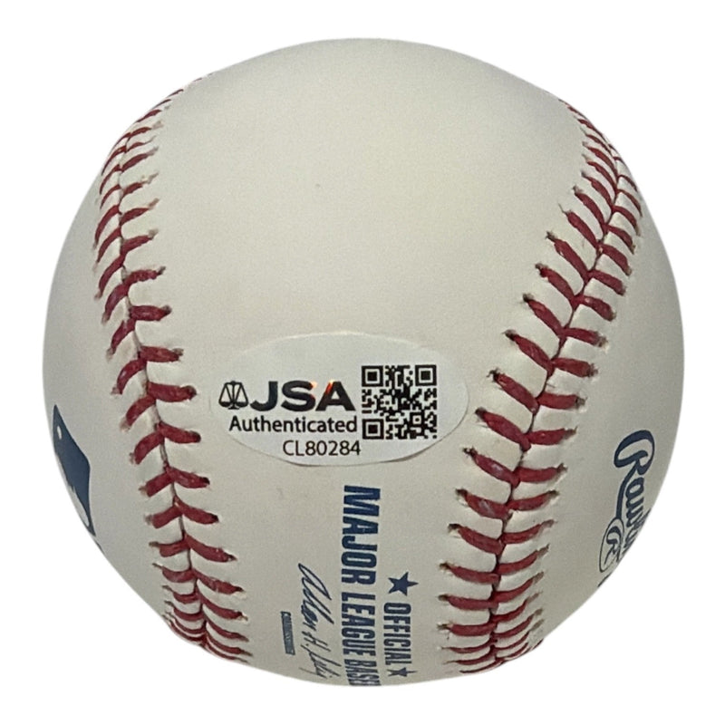 Jason Varitek Signed Autographed ROMLB Baseball JSA COA Boston Red Sox