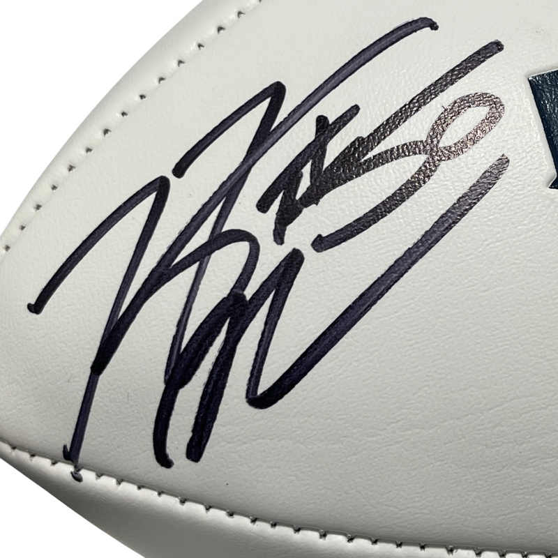 Rob Ninkovich Signed Patriots White Football SB XLIX LI Champ Beckett W BAS COA