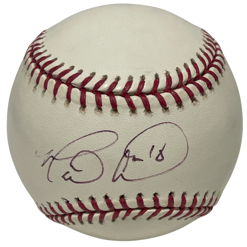 Marlon Anderson Signed Autographed ROMLB Baseball New York Mets LSCM COA