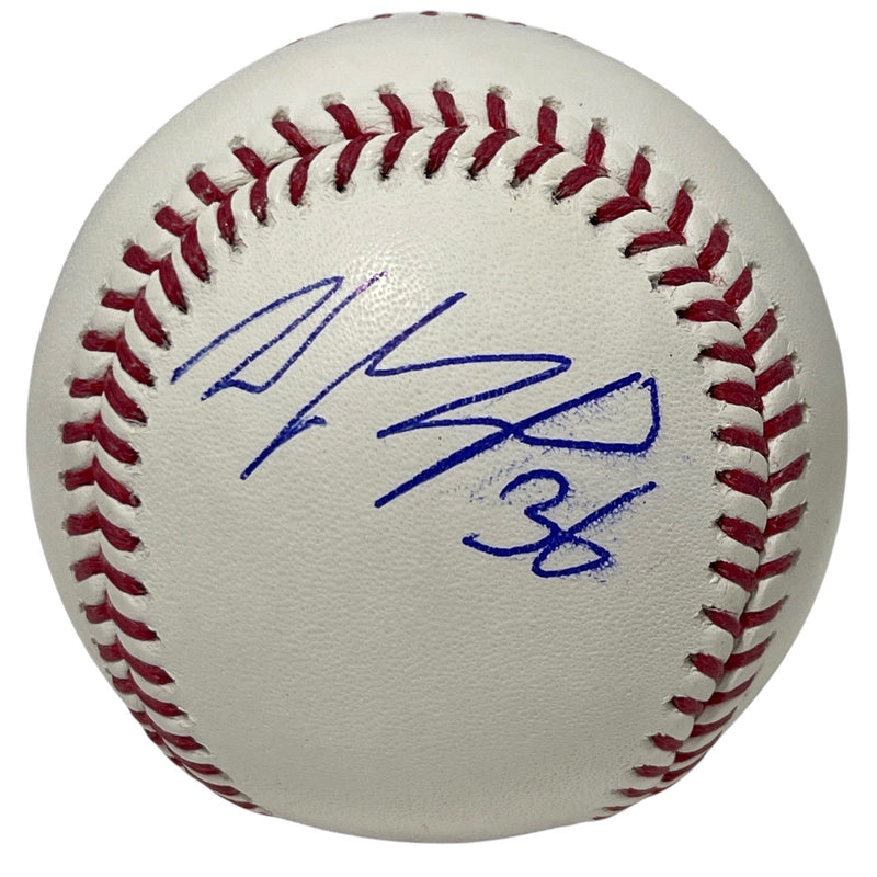 Wyatt Langford Signed Autographed ROMLB Baseball JSA COA Texas Rangers