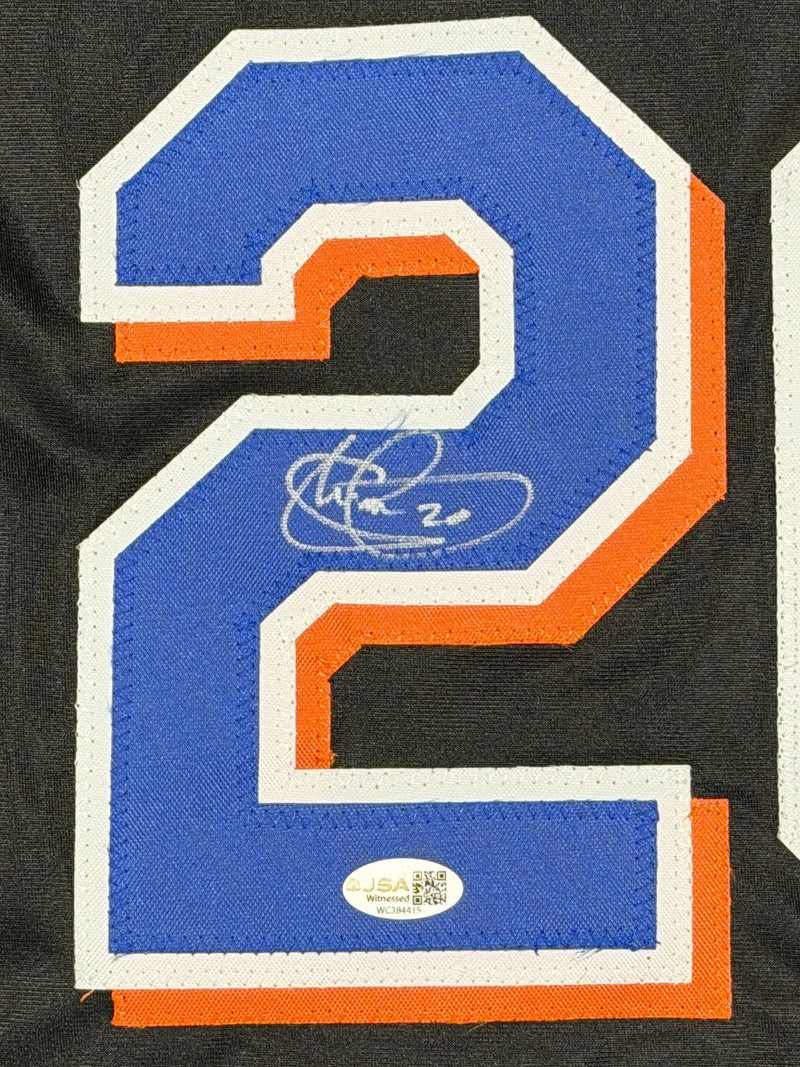 Shawn Green Signed Autographed New York Mets Custom Jersey JSA Witness COA