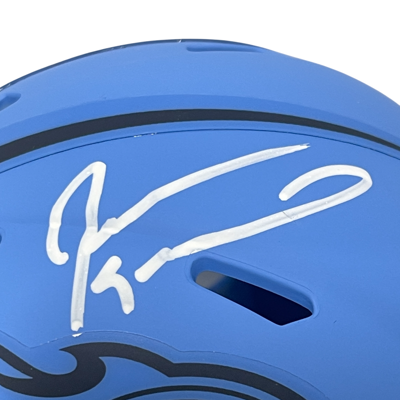 Jevon Kearse Signed Tennessee Titans Rave Mini Helmet Beckett Witness BAS COA
