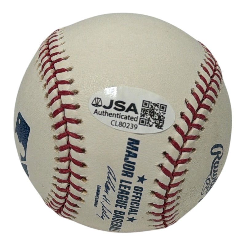 Mel Stottlemyre Signed Autographed ROMLB Baseball w/ 5x All Star JSA COA Yankees