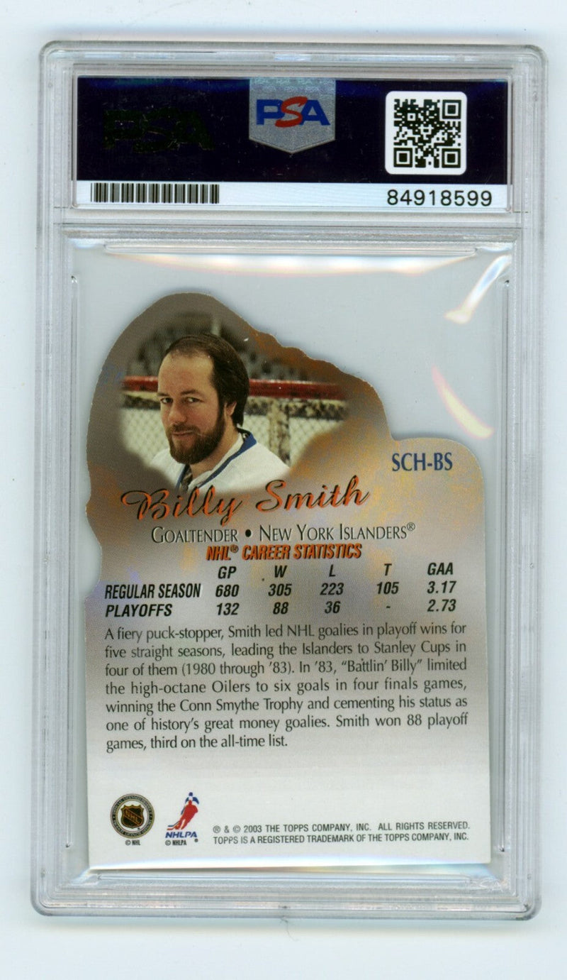 Billy Smith 2003 Topps Stanley Cup Heroes #SCH-BS Signed PSA Authentic Auto NYI