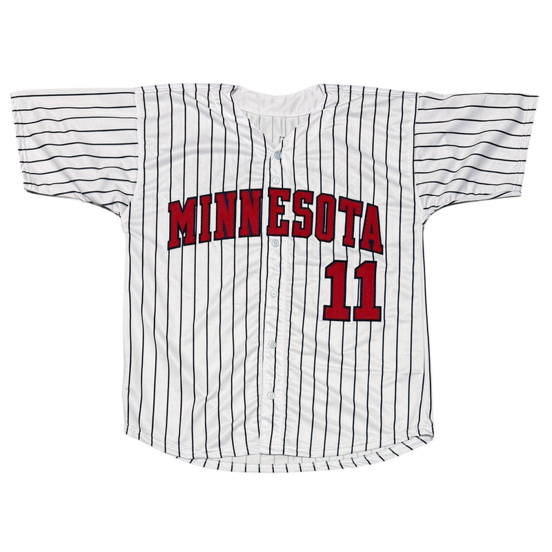 Chuck Knoblauch Signed Minnesota Twins Custom Jersey w/ 3 Insc. JSA Witness COA