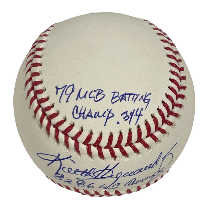 Keith Hernandez Signed ROMLB Baseball w/ NL Batting Champ + WSC + MVP JSA COA