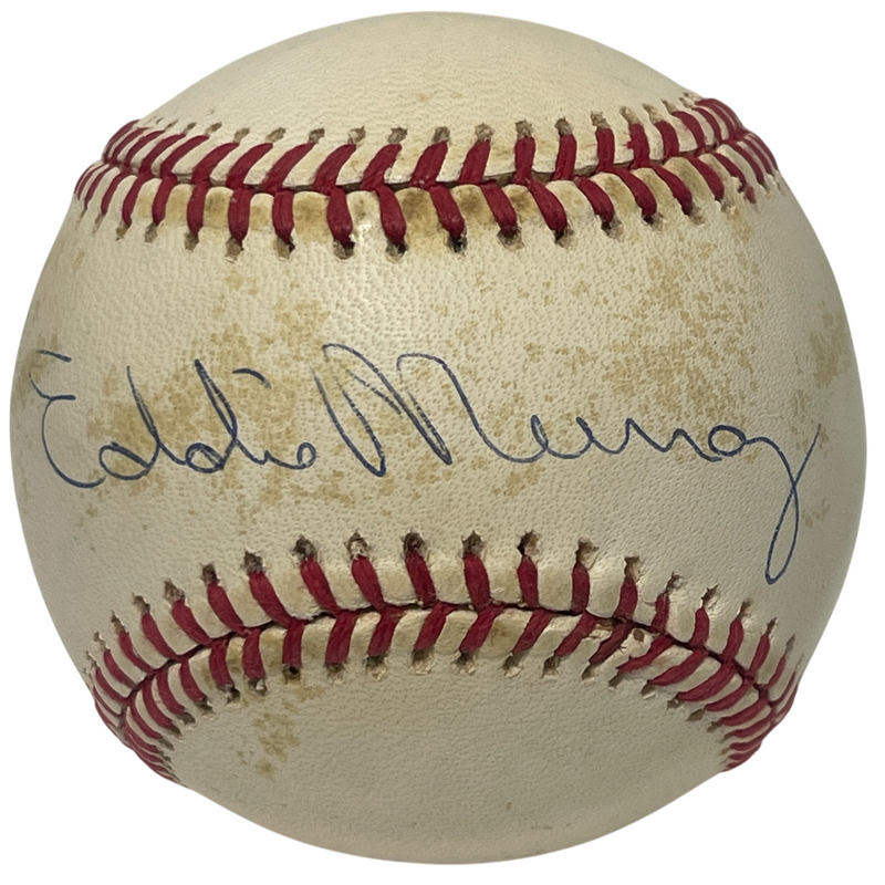 Eddie Murray Signed Rawlings National League Baseball Orioles JSA COA B