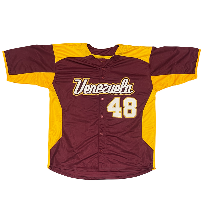 Pablo Sandoval Signed Autographed WBC Venezuela Custom Jersey Beckett BAS COA