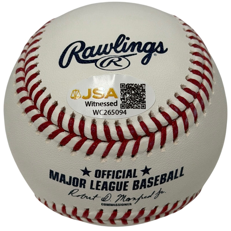 Ruben Sierra Signed Autographed ROMLB Baseball w/ 4x AS JSA WITNESS COA