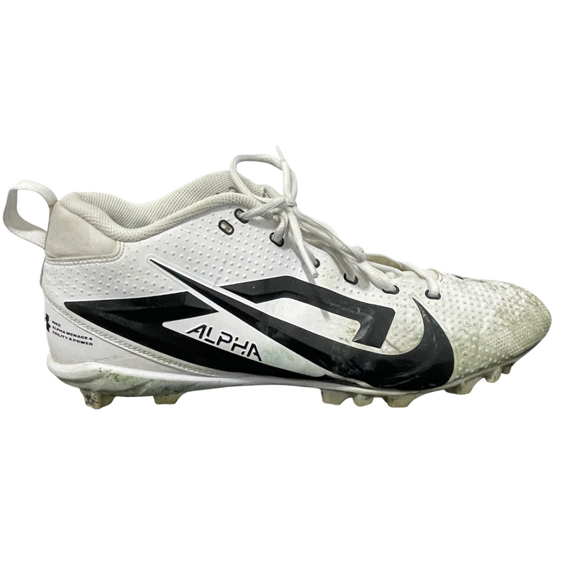 Jamien Sherwood Signed 2024 Game Used Football Cleats (PAIR) Beckett Wit BAS COA