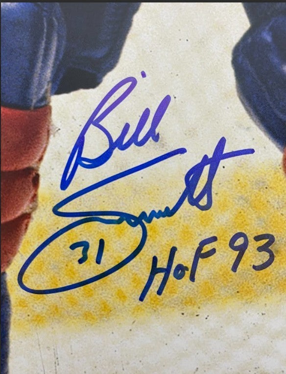 Billy Smith Signed New York Islanders 16x20 Photo w/ HOF Beckett Witness BAS COA