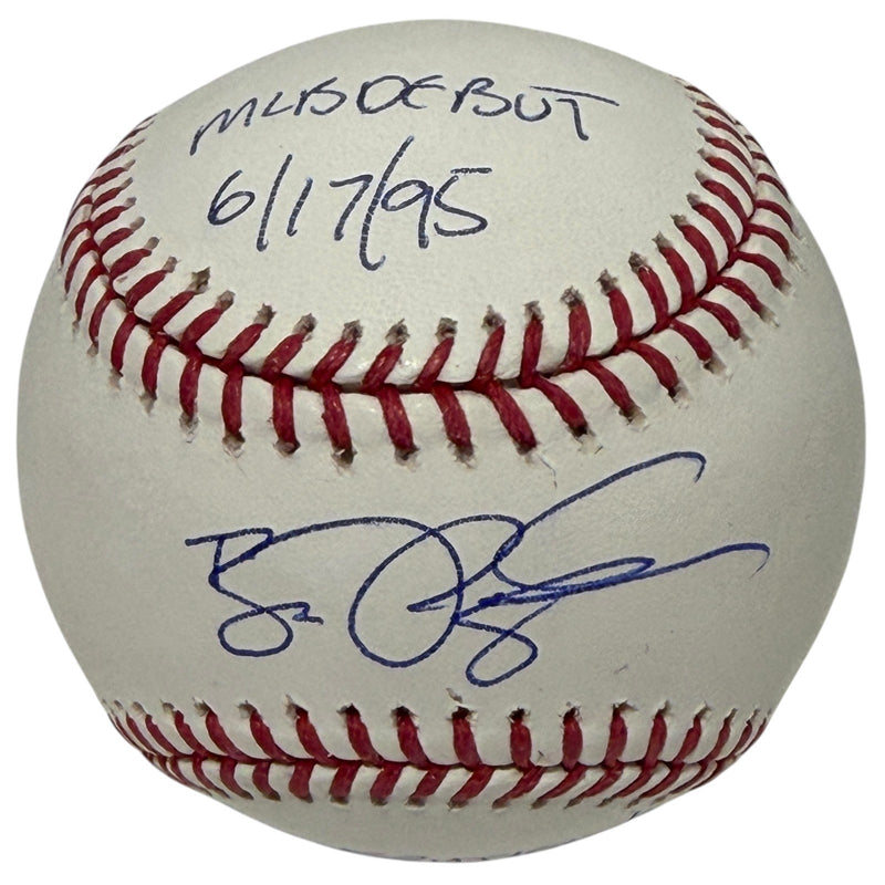 Bill Pulsipher Signed ROMLB Baseball w/ MLB Debut + Generation K JSA Witness COA