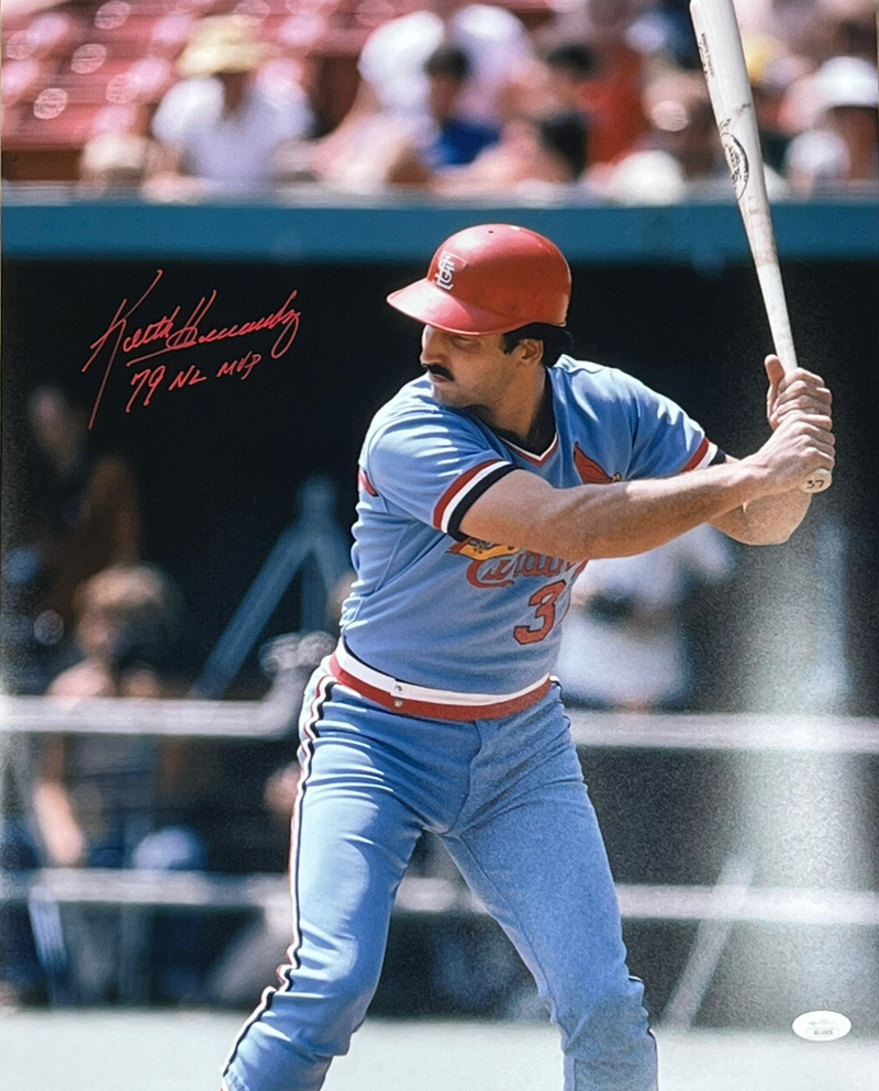 Keith Hernandez Signed Auto 16x20 Photo JSA COA 1979 NL MVP St Louis Cardinals