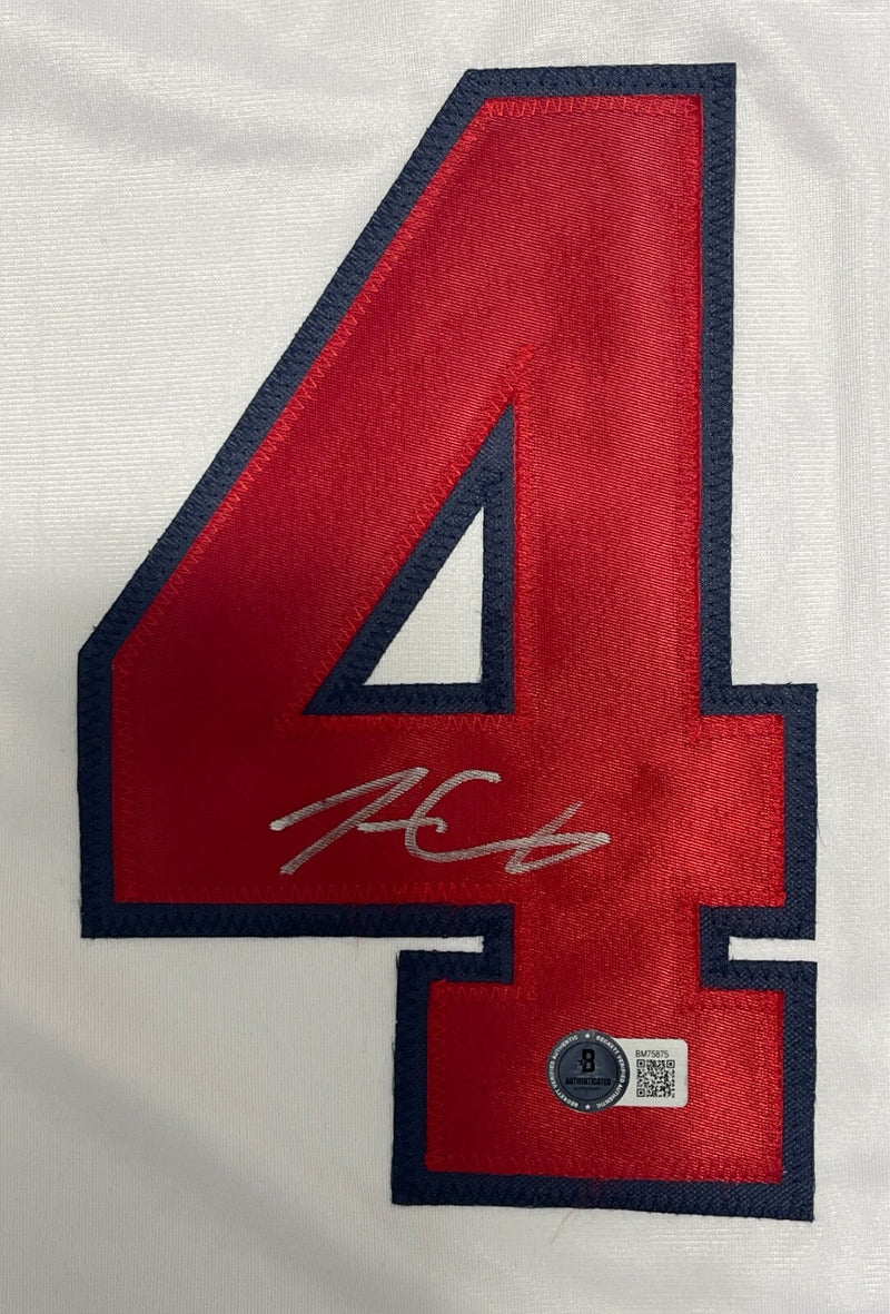 Josiah Gray Signed Auto Washington Nationals Custom Jersey Beckett Wit BAS COA