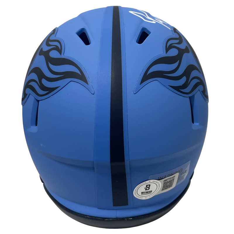 Jevon Kearse Signed Tennessee Titans Rave Mini Helmet Beckett Witness BAS COA