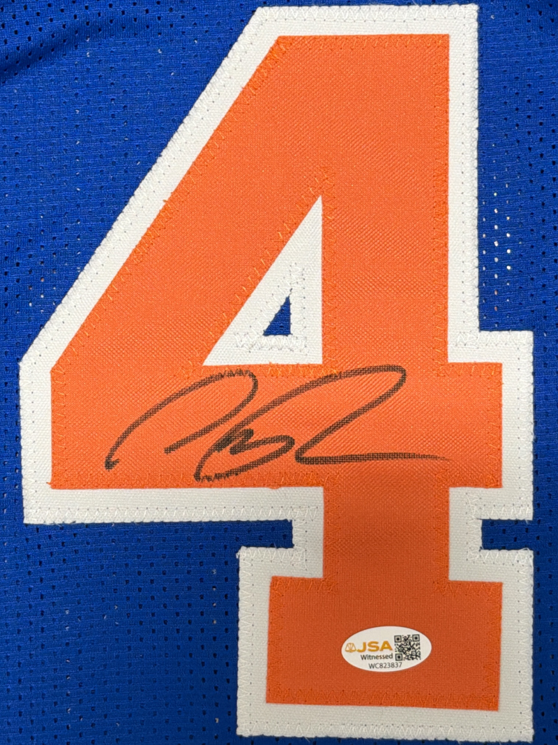 Nate Robinson Signed Autographed New York Knicks Custom Jersey JSA Witness COA