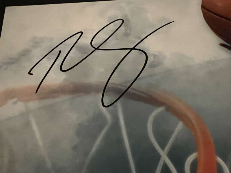 Ben Simmons Signed 24x20 Photo Above The Clouds Upper Deck UDA COA 76ers