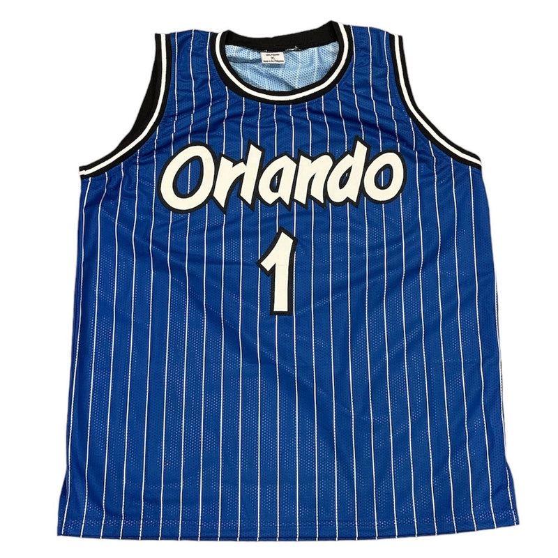 Anfernee Penny Hardaway Signed Orlando Magic Custom Jersey Beckett Wit BAS COA