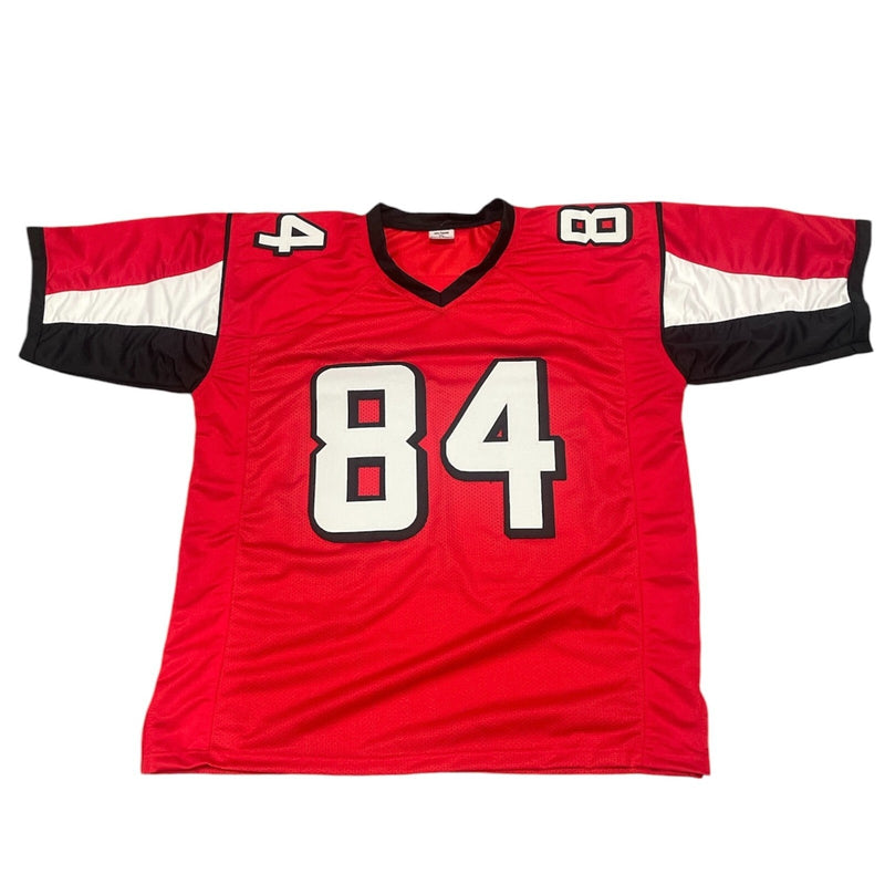 Roddy White Signed Atlanta Falcons Custom Jersey Beckett Witness BAS COA