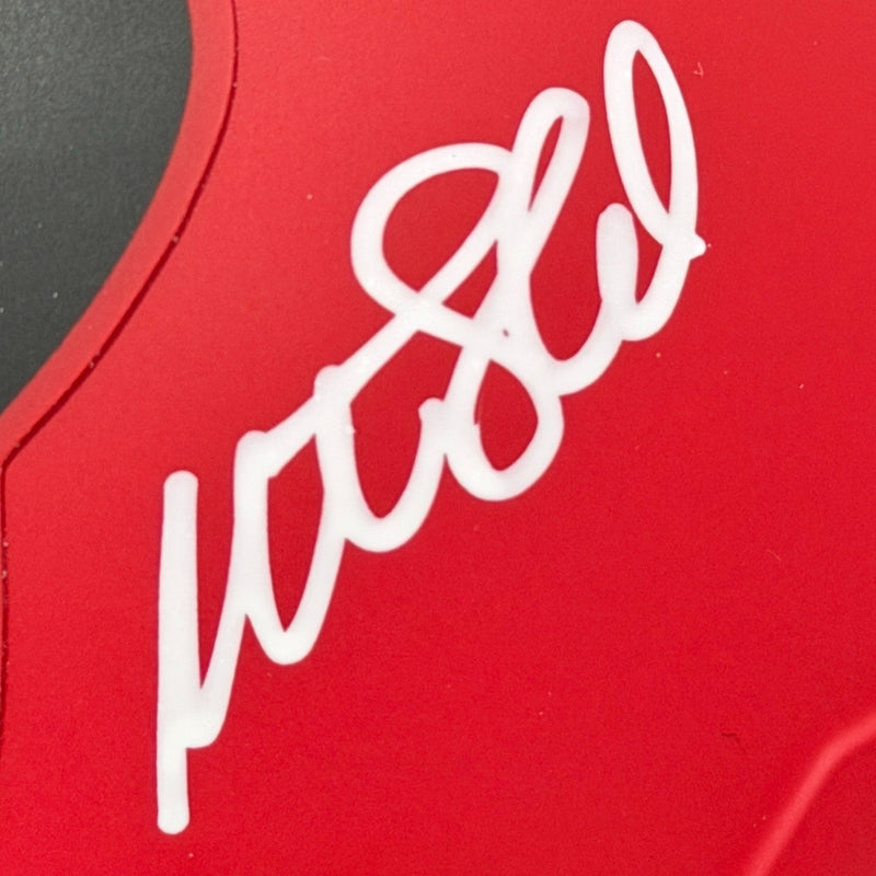 Matt Schaub Signed Houston Texans Rave Mini Helmet JSA Witness COA