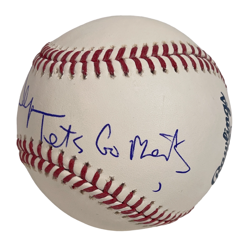 Fred Wilpon Signed Autographed ROMLB Baseball w/ Lets Go Mets JSA COA