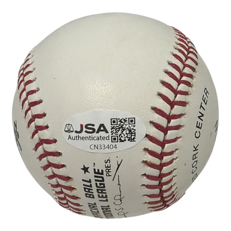 Doc Gooden Signed Autographed ONL Baseball w/ Dr K JSA COA New York Mets