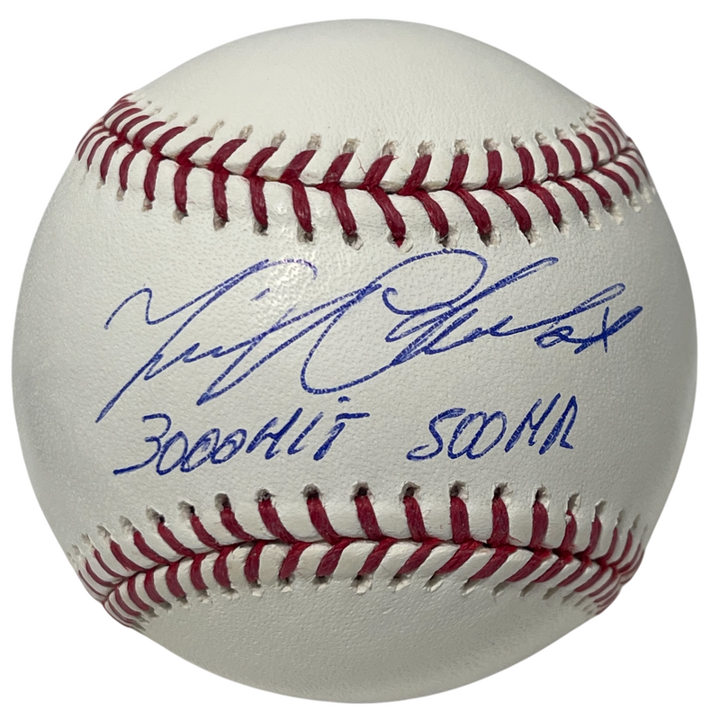 Miguel Cabrera Signed Rawlings ROMLB Baseball w/ 2 Ins Beckett BAS COA