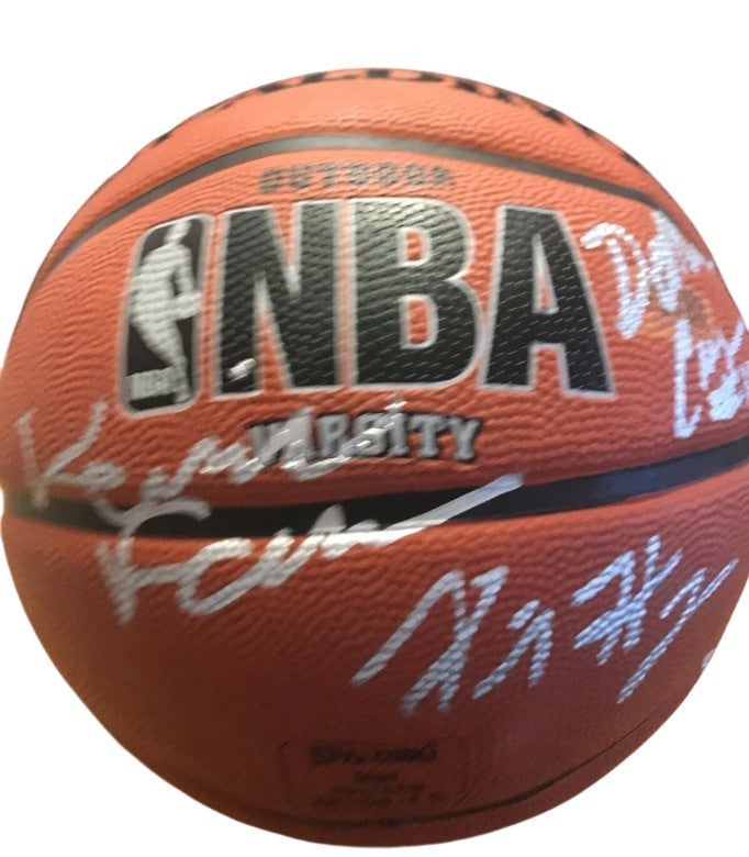 2009 Jordan Brand Classic Signed Auto Spalding NBA Basketball JSA Wall Cousins +