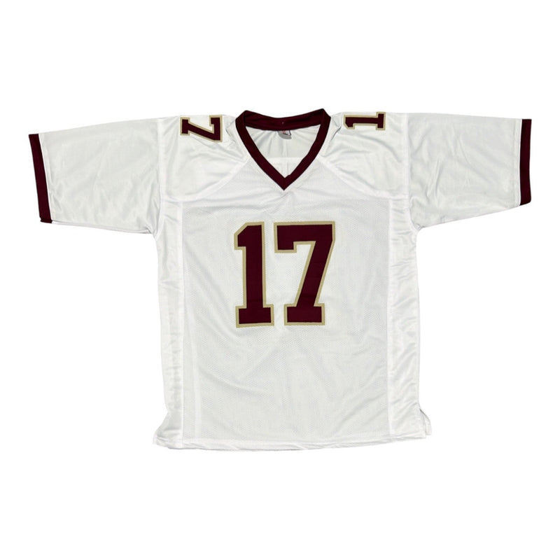 Charlie Ward Signed Florida State Custom Jersey w/ 93 Heisman JSA Witness COA
