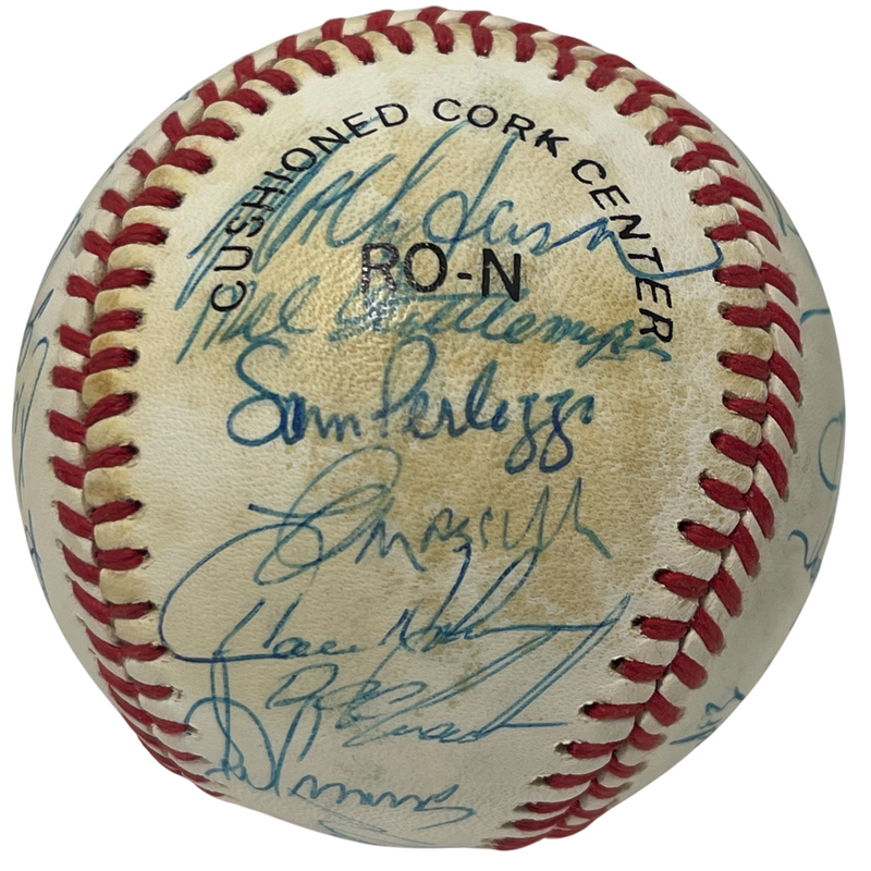 1988 New York Mets Team Signed Autograph ONL National League Baseball JSA LOA A