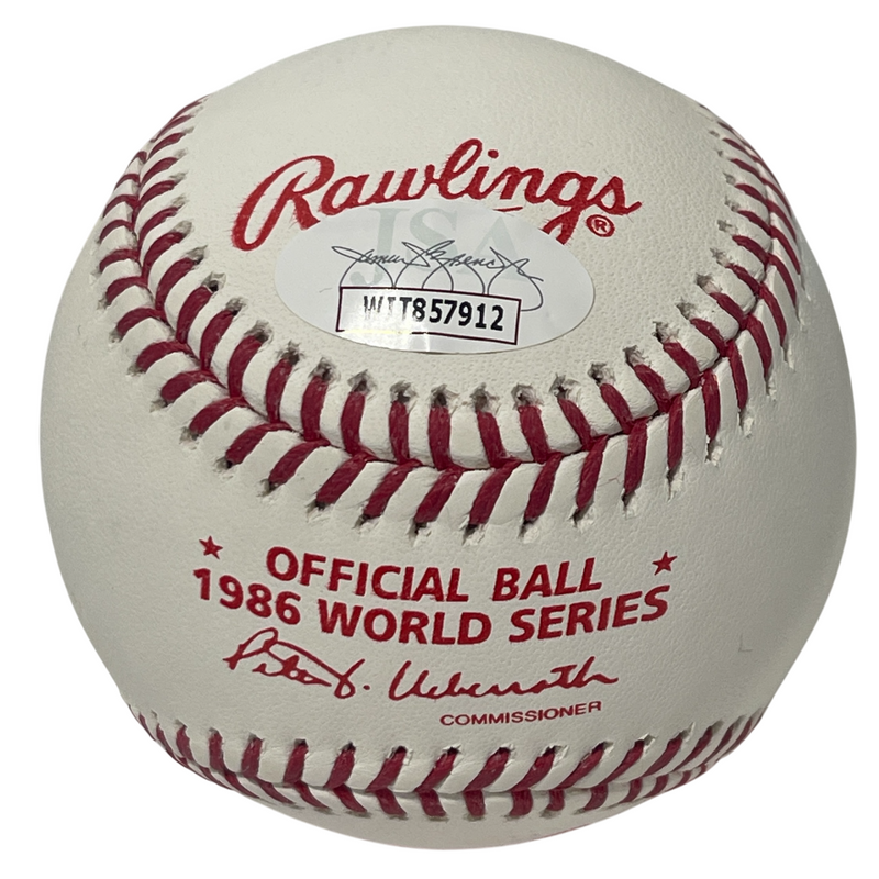 Ray Knight Signed 1986 World Series ROMLB Baseball WS MVP Full JSA COA NY Mets