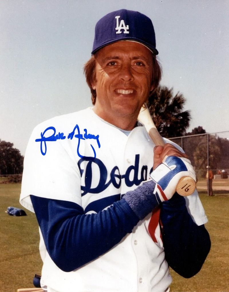 Rick Monday Signed Auto Autographed Los Angeles Dodgers 8x10 Photo LSCM COA
