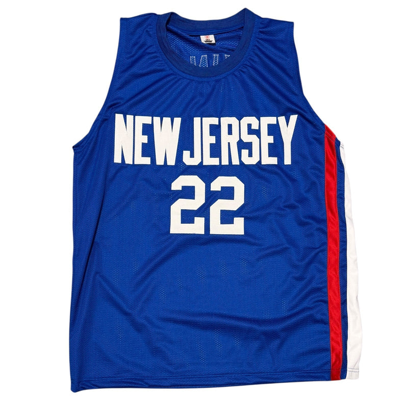 Bernard King Signed New Jersey Nets Custom Jersey w/ HOF 2013 JSA Witness COA