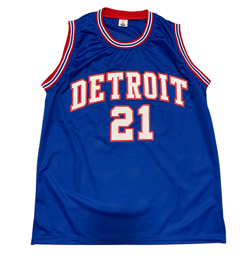 Dave Bing Signed Detroit Pistons Custom Jersey w/ HOF 90 Beckett Witness BAS COA