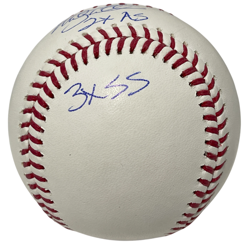 Mickey Tettleton Signed ROMLB Baseball w/ 3 Insc Beckett Wit BAS COA Tigers