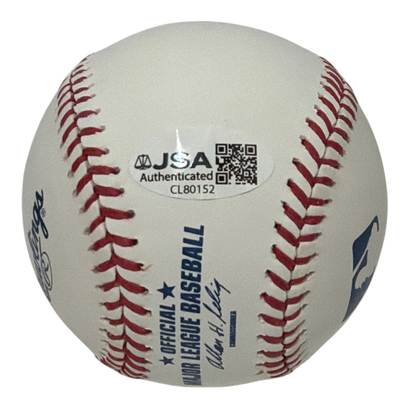 Jose Bautista Signed Autographed ROMLB Baseball JSA COA Toronto Blue Jays
