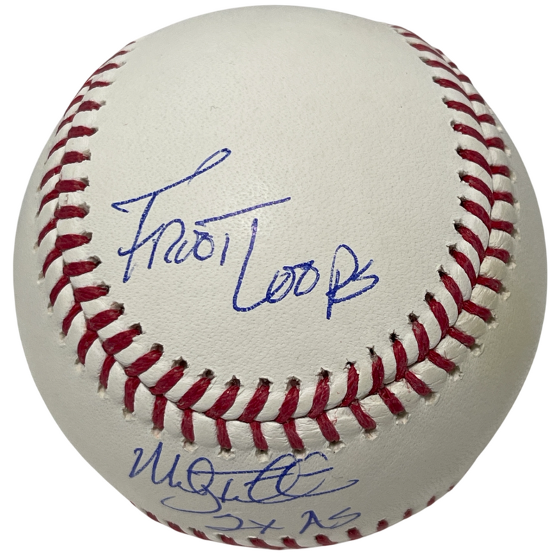 Mickey Tettleton Signed ROMLB Baseball w/ 3 Insc Beckett Wit BAS COA Tigers