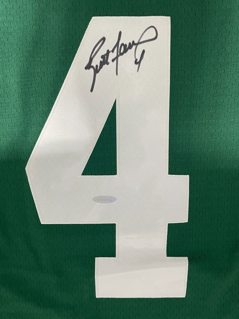 Brett Favre Signed Green Bay Packers Mitchell & Ness Jersey Upper Deck UDA COA