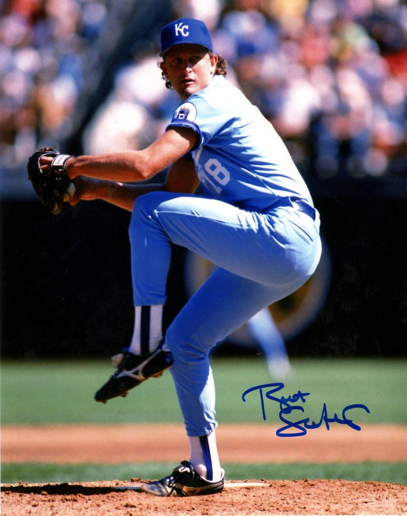 Bret Saberhagen Signed Autographed Kansas City Royals 8x10 Photo LSCM COA #3