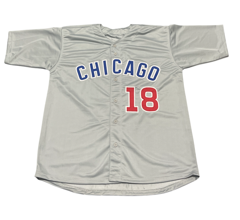 Ben Zobrist Signed Chicago Cubs Custom Jersey Beckett Witness BAS COA