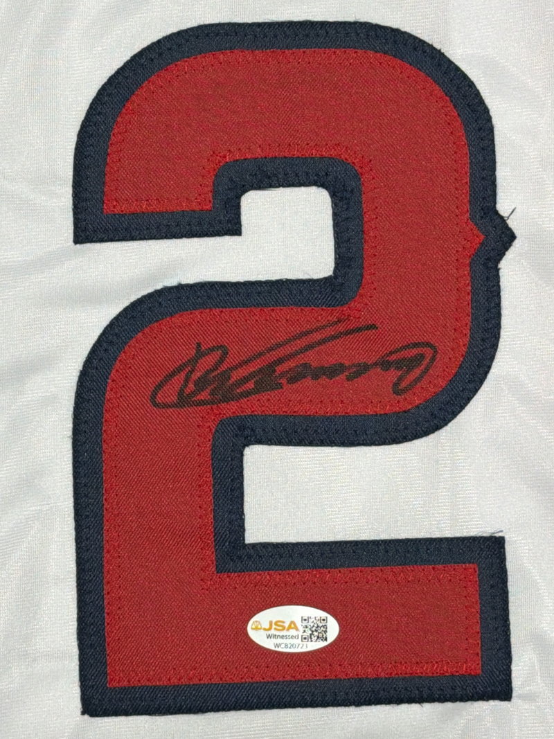 Vladimir Guerrero Signed Autographed Los Angeles Angels Custom Jersey JSA W COA