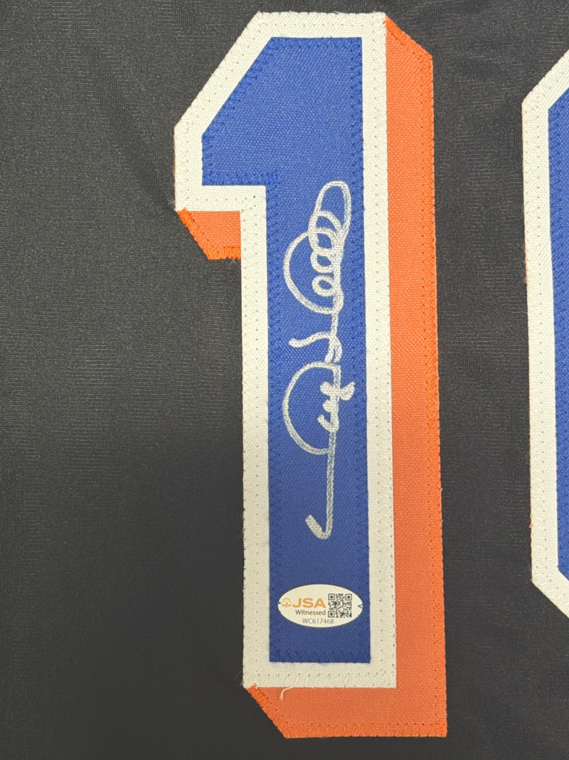 Gary Sheffield Signed Autographed New York Mets Custom Jersey JSA Witness COA