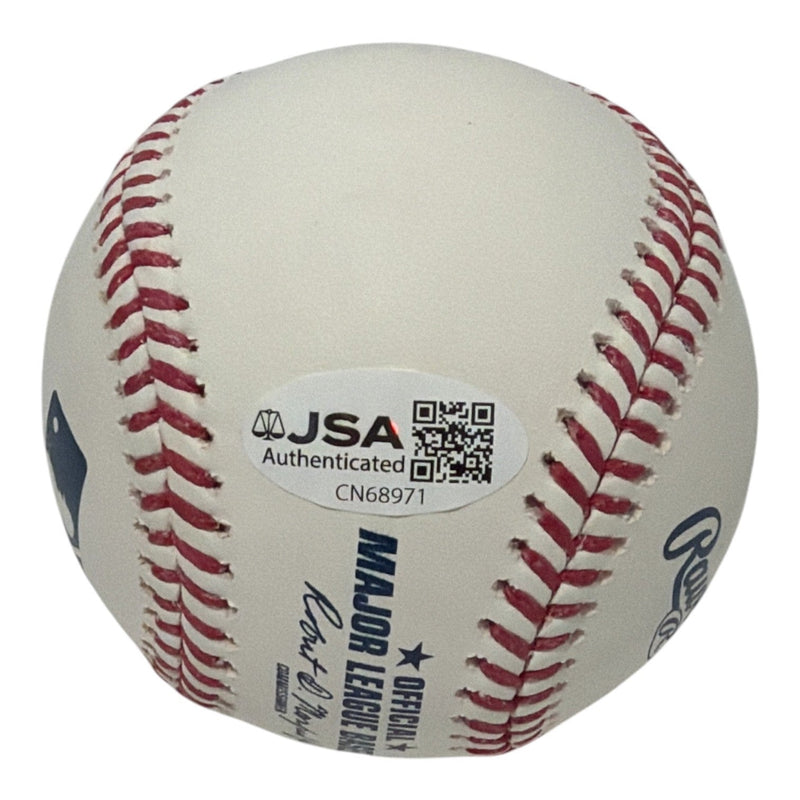 Brandon Nimmo Signed Autographed ROMLB Baseball JSA COA Mets Texas Rangers