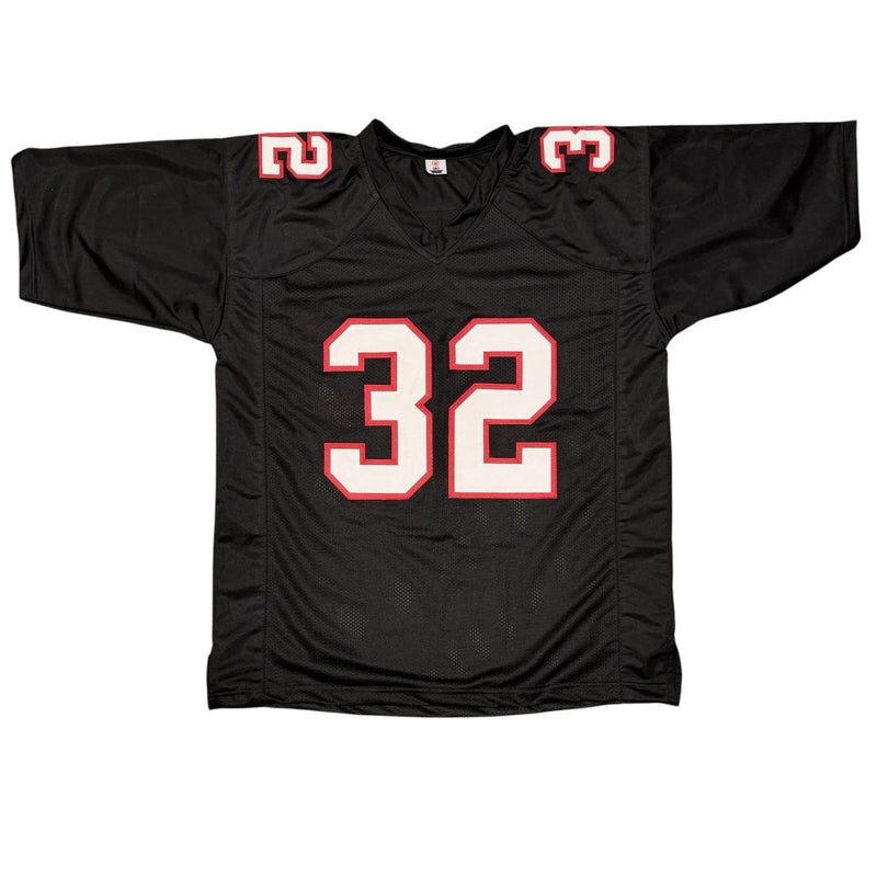 Jamal Anderson Signed Autographed Atlanta Falcons Custom Jersey JSA Witness COA