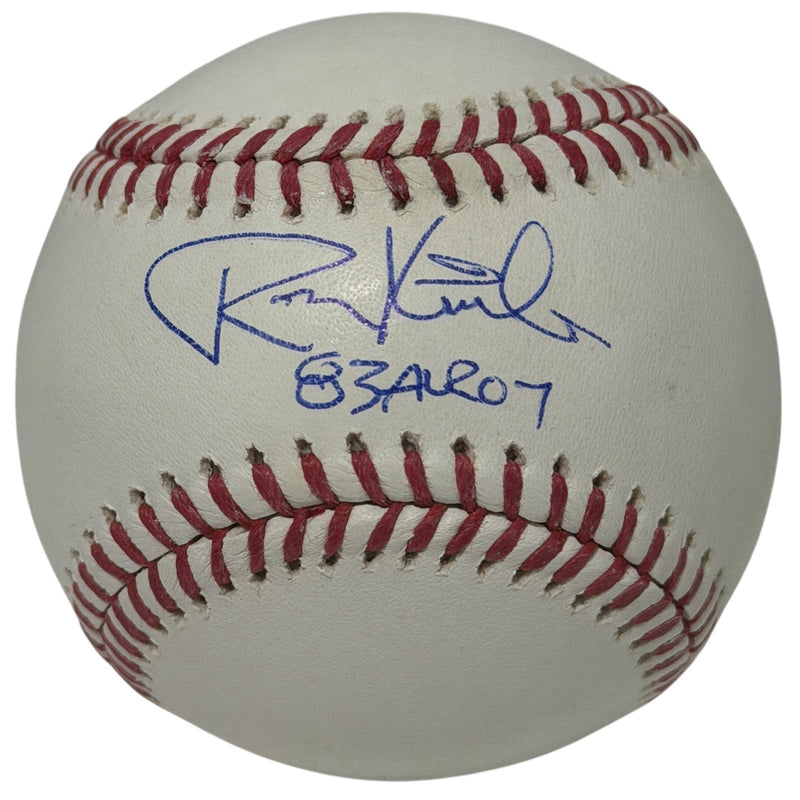 Ron Kittle Signed Autographed ROMLB Baseball w/ 83 AL ROY JSA WITNESS COA