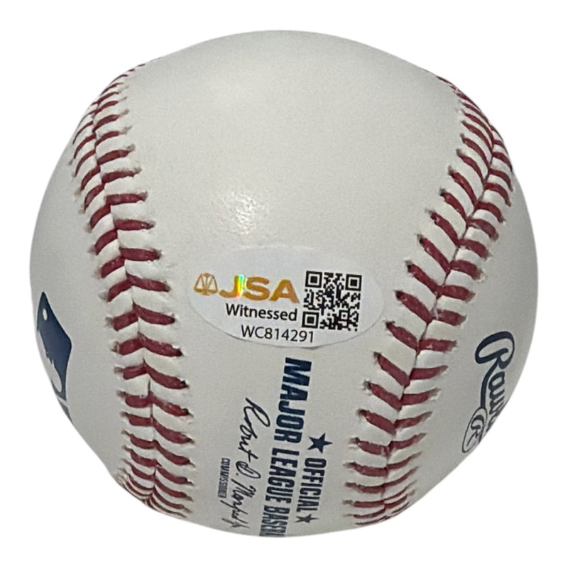 Dave Stewart Signed Autographed ROMLB Baseball JSA Witness COA
